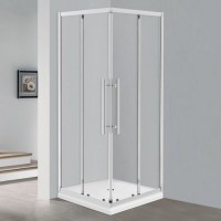 Душевой уголок Esbano Flex ESF-90KV-C 90х90 см, профиль хром, стекло прозрачное