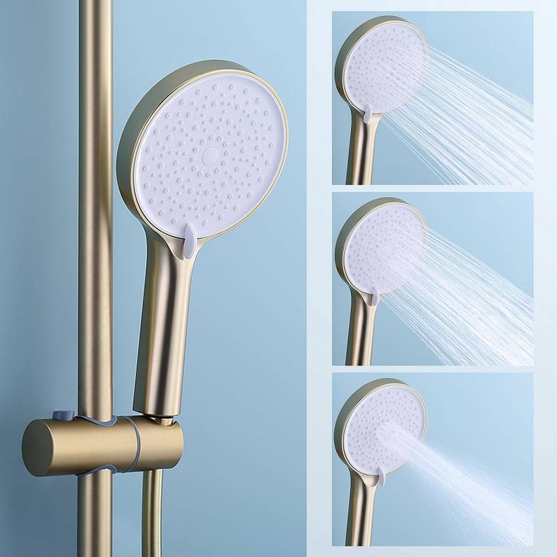 Душевая стойка Splenka S50 S50.24.03 сатин золотой