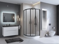 Шкаф пенал для ванной BelBagno Marino SPC-MAR-450/1600-1A-LED-TCH универсальный с подсветкой