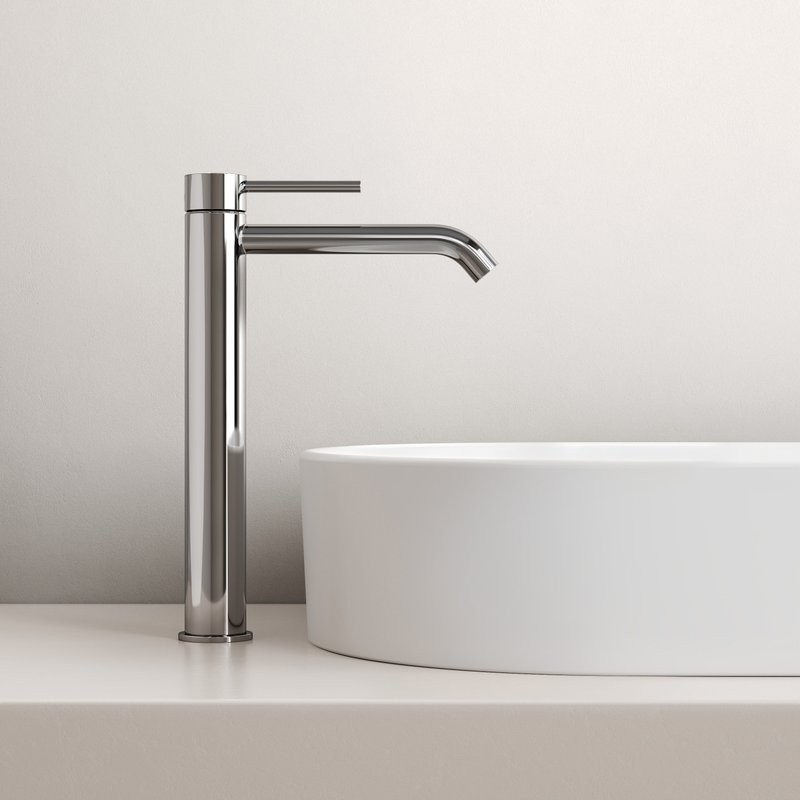 Смеситель для раковины высокий Sancos Etna, хром, SC9002CH