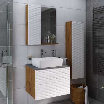 Мебель для ванной Grossman Альба 65 веллингтон, белая
