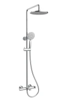 Душевая стойка Vincea Rondo VSFS-1R1CH с изливом, хром
