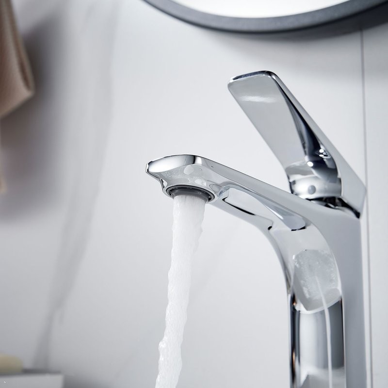 Смеситель для раковины Shevanik S4201, хром