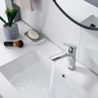 Смеситель для раковины Shevanik S4201, хром Смеситель для раковины Shevanik S4201, хром