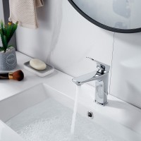 Смеситель для раковины Shevanik S4201, хром Смеситель для раковины Shevanik S4201, хром