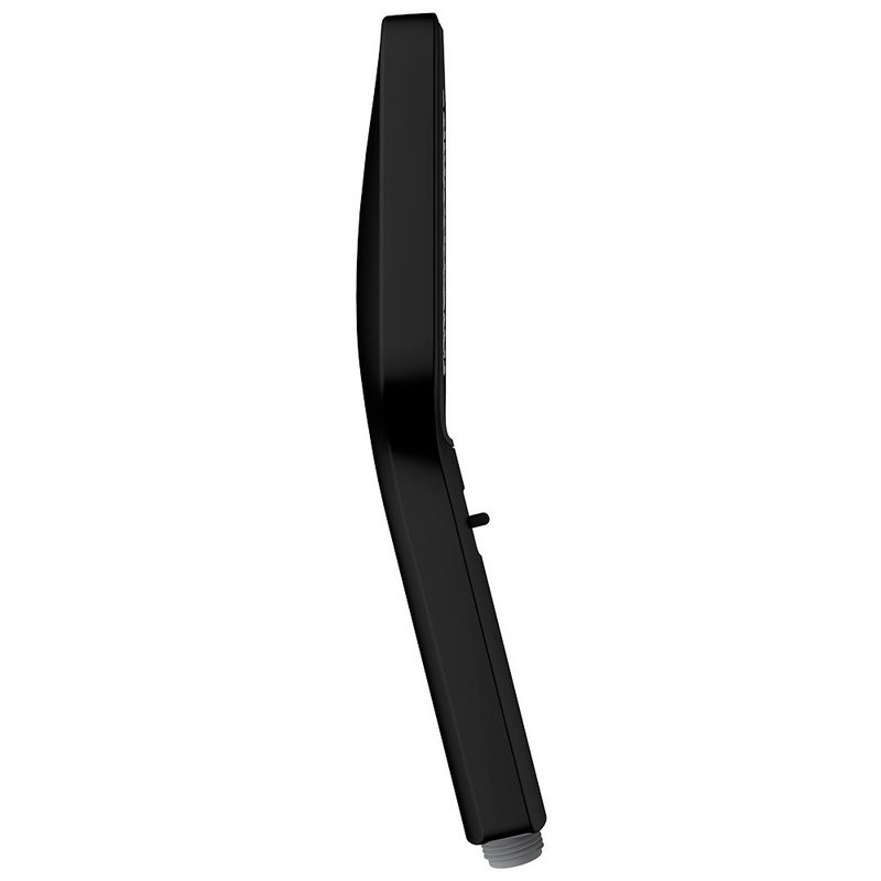 Лейка для душа 120 мм, 3 режима, черный, AQUAme AQM8502B