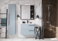 Зеркало-шкаф AQUATON Амели 80 антрацит