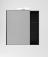Зеркало-шкаф AQUATON Амели 80 антрацит