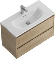 Тумба с раковиной BelBagno Kraft 39 80 rovere nebrasca nature, раковина BB-8099-3-80