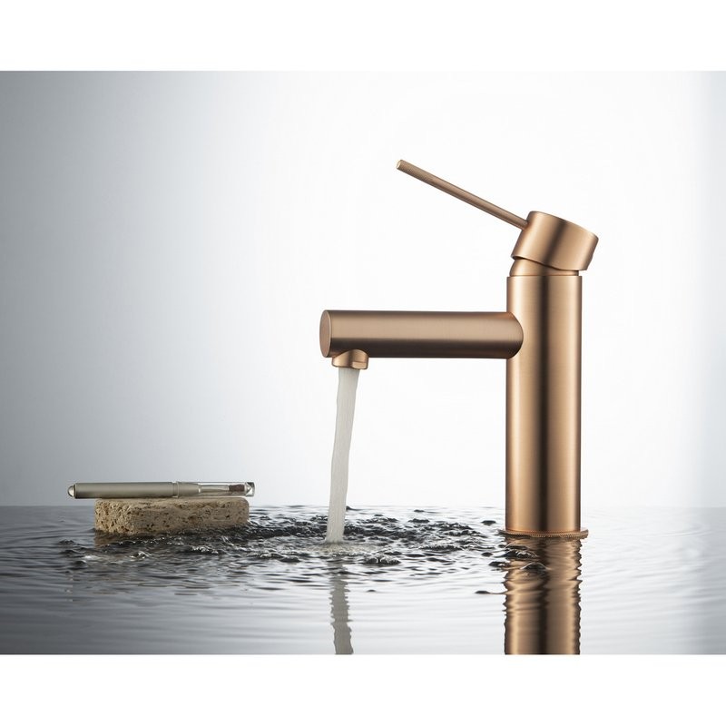 Смеситель для раковины Timo Saona 2361/19F розовое золото