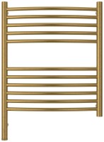 Полотенцесушитель электрический Сунержа Богема 3.1 051-6002-6050 70x55 см, подключение слева, состаренная латунь, лесенка