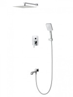 Душевой комплект Wonzon & Woghand Flex WW-88939072-CR С ВНУТРЕННЕЙ ЧАСТЬЮ, хром