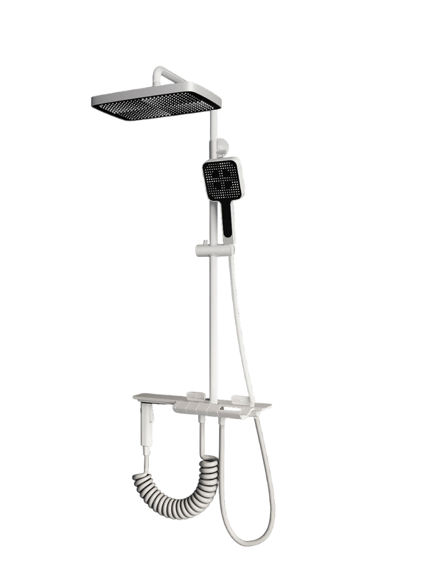 Душевая стойка RGW Shower Panels SP-35-W белая