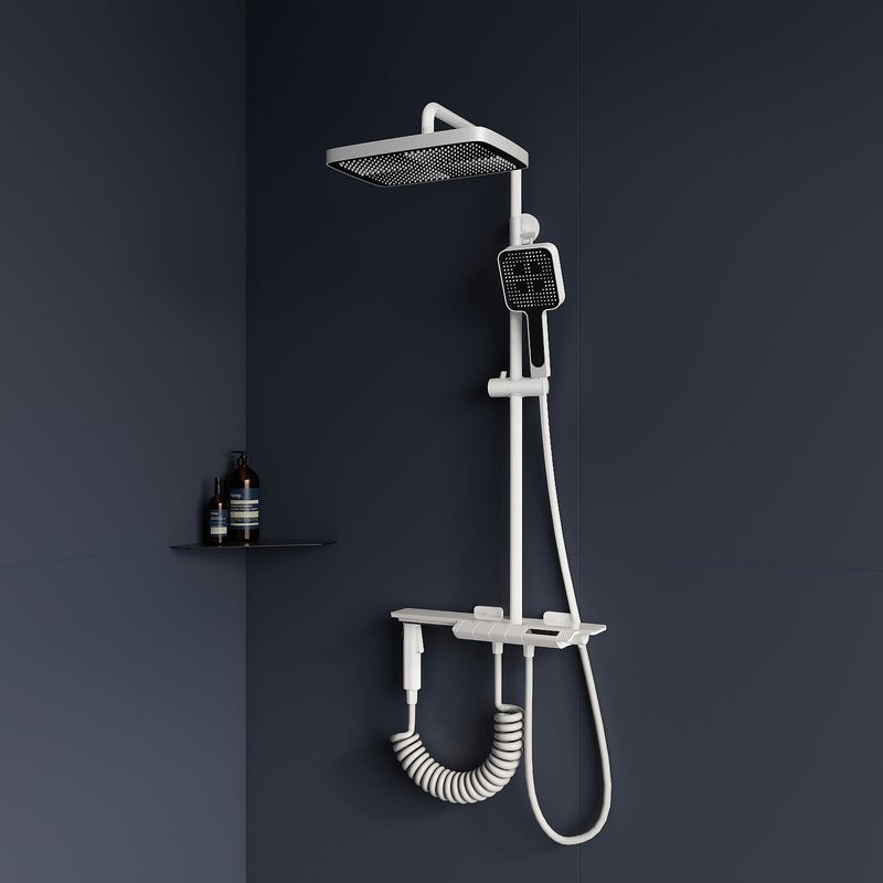Душевая стойка RGW Shower Panels SP-35-W белая