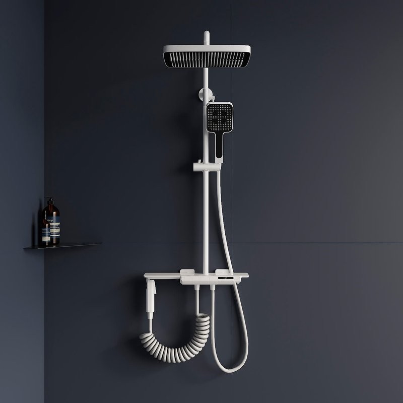 Душевая стойка RGW Shower Panels SP-35-W белая