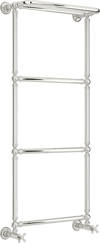 Полотенцесушитель водяной Сунержа Ренессанс 126x50, 5 секций, с полкой, хром