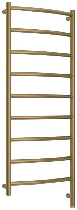 Полотенцесушитель электрический Сунержа Галант 3.1 32-6001-1250 130x55 см, подключение справа, золотой шелк, лесенка