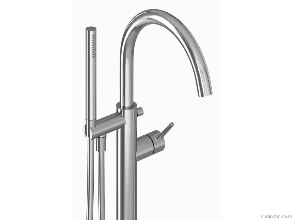 Напольный смеситель для ванны с душем Ravak Espirit ES 080.00CR хром