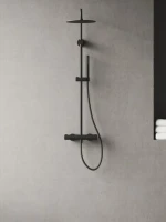 Душевая стойка Ravak Spring SG 091.20BL черный матовый Душевая стойка Ravak Spring SG 091.20BL черный матовый