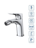 Смеситель для биде BelBagno Marino MARINO-BD-CRM-W0 глянцевый хром Смеситель для биде BelBagno Marino MARINO-BD-CRM-W0 глянцевый хром