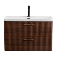 Тумба с раковиной BelBagno Due 80 noce