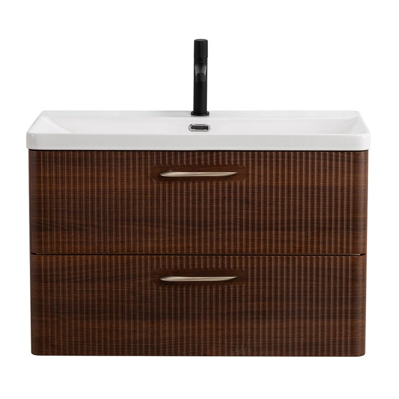 Тумба с раковиной BelBagno Due 80 noce