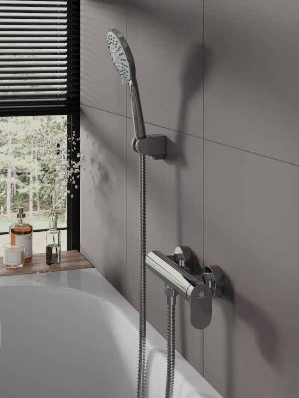 Смеситель для душа Agger Sweet A2720000 хром глянцевый