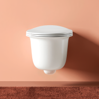 Унитаз подвесной ArtCeram Chic Rimless с микролифтом, глянцевый белый, петли хром