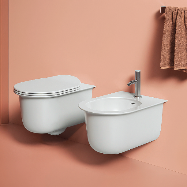 Унитаз подвесной ArtCeram Chic Rimless с микролифтом, глянцевый белый, петли хром