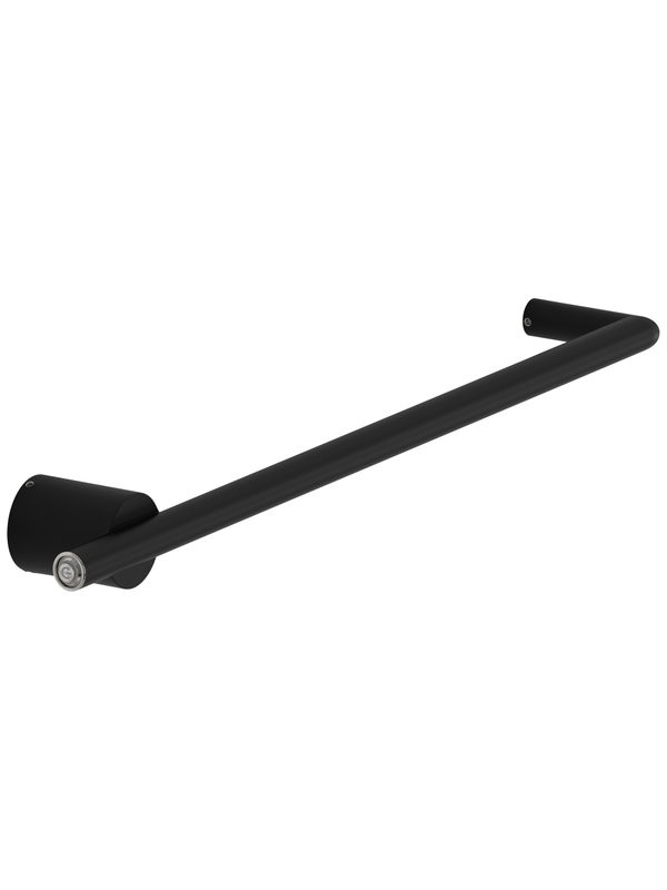 Полотенцесушитель электрический Сунержа Идиллия Master 500 5x60 см, скрытое подключение, матовый черный, I-образный