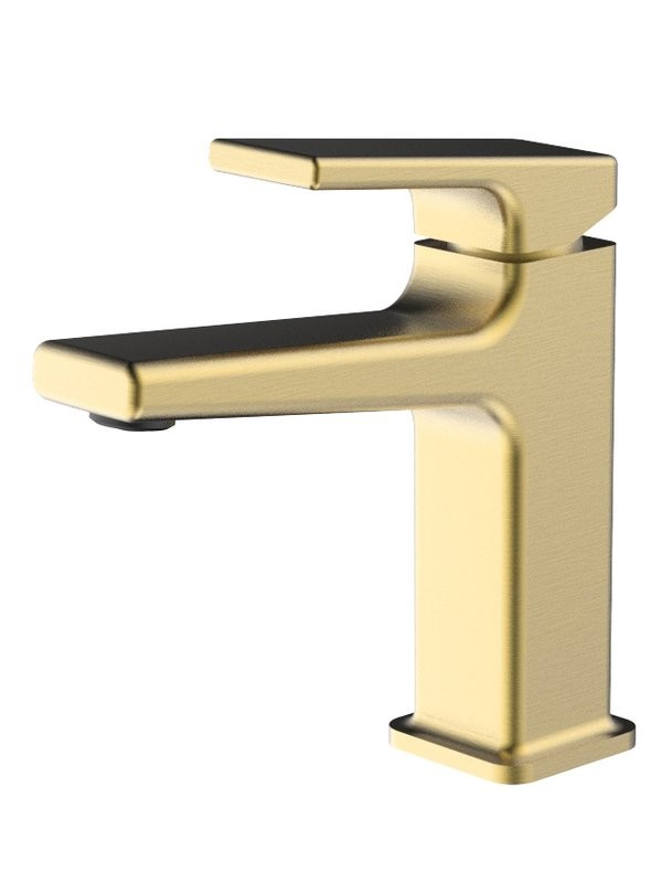 Смеситель для раковины Haiba HB10831-5 брашированное золото