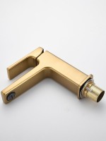 Смеситель для раковины Haiba HB10831-5 брашированное золото Смеситель для раковины Haiba HB10831-5 брашированное золото