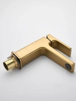 Смеситель для раковины Haiba HB10831-5 брашированное золото Смеситель для раковины Haiba HB10831-5 брашированное золото