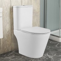 Унитаз-компакт напольный AZARIO Berton AZ-6093 глянцевый белый