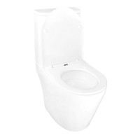 Унитаз-компакт напольный AZARIO Berton AZ-6093 глянцевый белый