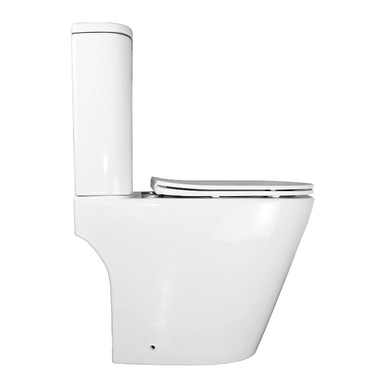 Унитаз-компакт напольный AZARIO Berton AZ-6093 глянцевый белый