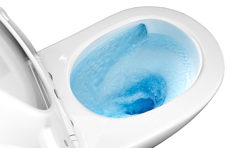 Унитаз-компакт напольный AZARIO Berton AZ-6093 глянцевый белый