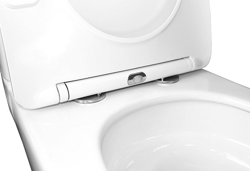 Унитаз-компакт напольный AZARIO Berton AZ-6093 глянцевый белый