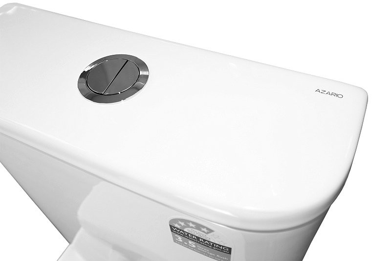 Унитаз-компакт напольный AZARIO Berton AZ-6093 глянцевый белый