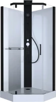 Душевая кабина Black&White Galaxy G8705 900х900х2170, с низким поддоном