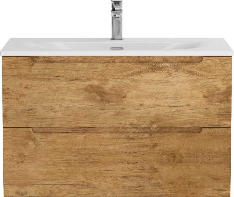 Тумба с раковиной BelBagno Etna 90 rovere nature, раковина BB-8099-90