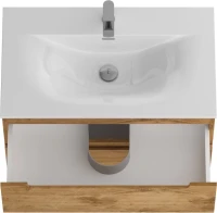 Тумба с раковиной BelBagno Etna 90 rovere nature, раковина BB-8099-90