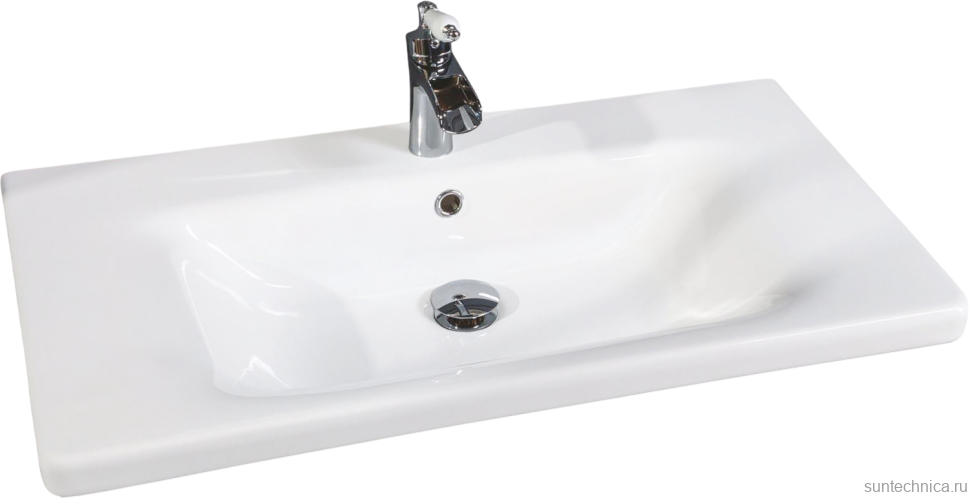 Тумба с раковиной Armadi Art NeoArt 80 капучино с ручками Moon хром, с ножками