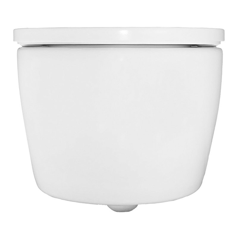 Унитаз подвесной AZARIO Nemi AZ-1293WH безободковый, с микролифтом, глянцевый белый