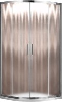 Душевой уголок Vincea Garda VSQ-1G100CH 100x100, профиль хром, стекло шиншилла