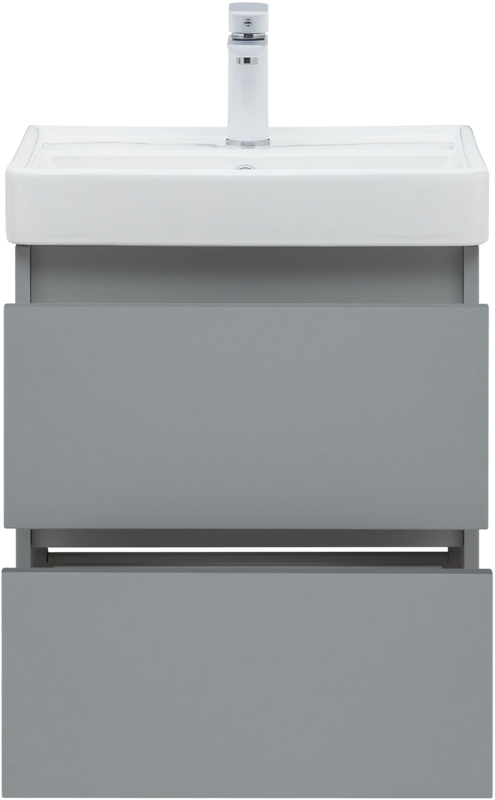 Мебель для ванной комнаты Aquanet Вега 2.0 50 подвесная, мисти грин