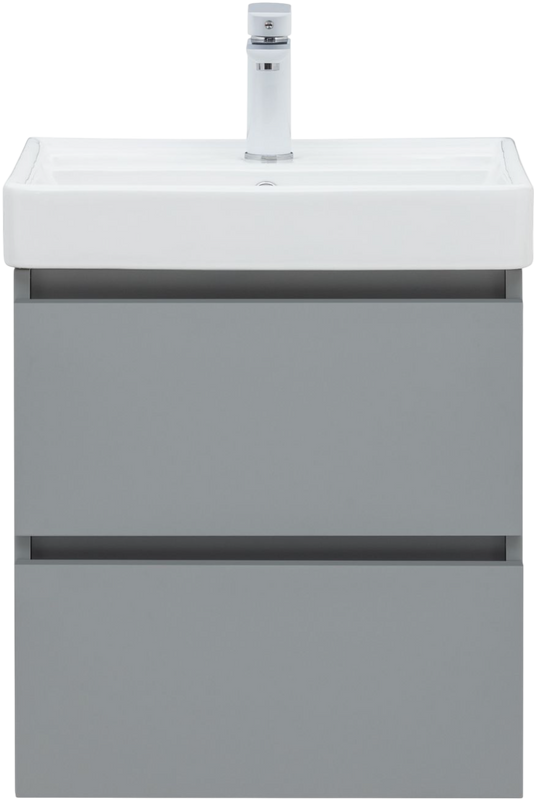 Мебель для ванной комнаты Aquanet Вега 2.0 50 подвесная, мисти грин