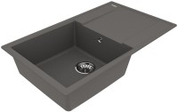 Мойка кухонная Lemark Imandra 840 9910035 серый шелк