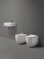 Унитаз приставной напольный Kerasan Flo 311801 Унитаз приставной напольный Kerasan Flo 311801