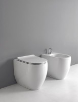 Унитаз приставной напольный Kerasan Flo 311801